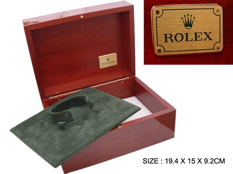 rolex daytona wooden box price